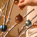 Kit Bolas Natalinas Decoração para Natal 21 Peças