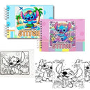 Livro De Colorir Stitch Encadernado Com Capa Dura E Brilhante 48págs
