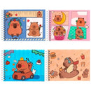 Livro De Colorir Capivara Encadernado Com Capa Resistente E Brilhante 48págs