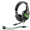 Headset Gamer Warrior Harve PH298 - Com Microfone - Conector P2 - Verde