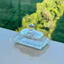Manteigueira Cristal Pearl Bolinha - 11 cm