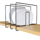 Organizador de Pratos e Formas Elegance Preto