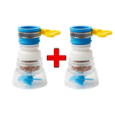 Bico Adaptador de Torneira 360º com Filtro HydraFlow