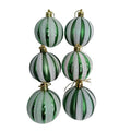 Kit 6 Bolas De Natal 6cm  Enfeite Natalino