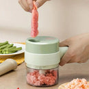 Cortador Elétrico De Legumes 4 Em 1 Sem Fio SlicePro