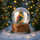 Enfeite Globo De Neve Sagrada Família Natalino U / UNICA