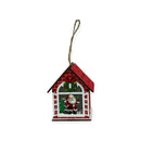 Enfeite Casinha mdf Para Pendurar C/ Led 9cm 23986 - Vencedor