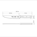 Faca em Aço Inox Century 26,9cm Tramontina