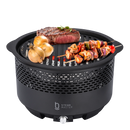 Churrasqueira Portátil a Carvão - Master Smoke  & Fire USB