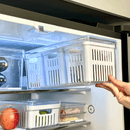 Organizador com Cesto Triplo Clear Fresh Branco 5 Litros