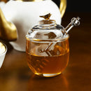Kit Meleira + Açucareiro de Cristal Golden Bird