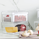 Organizador de Geladeira Clear Fresh com Cesto 2,2 Litros