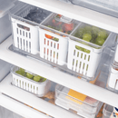 Organizador com Cesto Triplo Clear Fresh Branco 5 Litros