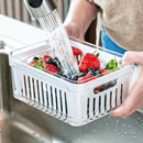 Organizador de Geladeira Clear Fresh com Cesto 2,2 Litros