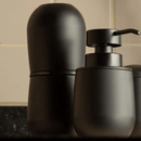 Porta Sabonete Liquido Belly Soft Preto 290ml
