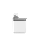 Pote Hermético Dispenser Flow Chumbo 1,5 Litros