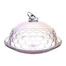 Queijeira de Vidro Rainbow Bee 20cm