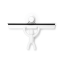 Rodo de Pia com Suporte Buddy Fixação Adesivo Branco 26,7cm