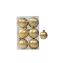 Kit 6 Peças Bolas De Natal