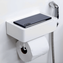 Suporte Papel Higiênico com Porta Objetos 3M Branco