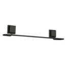Toalheiro Porta Toalha de Banho de Piatina 3M Black Preto 50cm