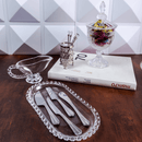 Travessa Oval Cristal de Chumbo Coração 25cm