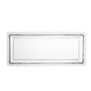 Travessa Cristal Pearl Bolinha - 30 cm