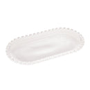 Travessa Oval Cristal de Chumbo Coração 25cm