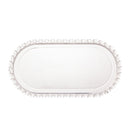 Travessa Oval Cristal de Chumbo Coração 25cm