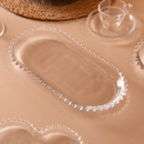 Travessa Cristal de Chumbo Oval Pearl 30cm