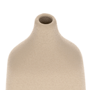 Vaso em Cerâmica Retangular Bege 27,5cm